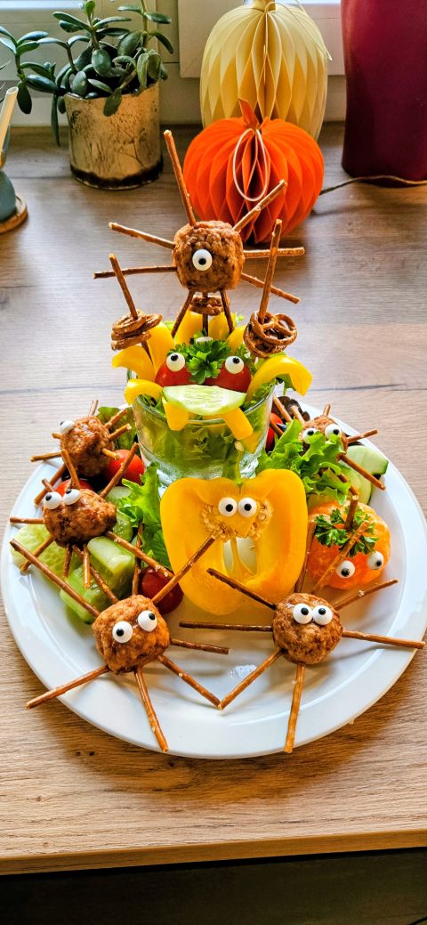 Lustige Halloween Fingerfood Ideen für die Gruselparty