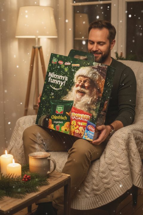 Snack-Adventskalender für Knabber-Fans