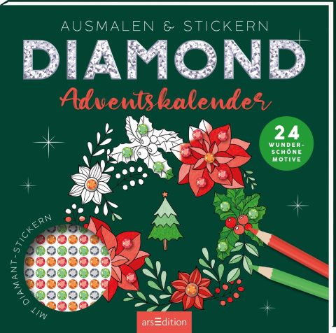 Diamond-Painting-Adventskalender zum Gestalten