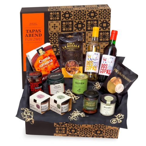 Tapas-Geschenkbox für zwei – spanischer Genussabend