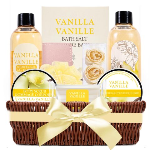 Wellness-Set mit Vanilleduft – Geschenk für Frauen