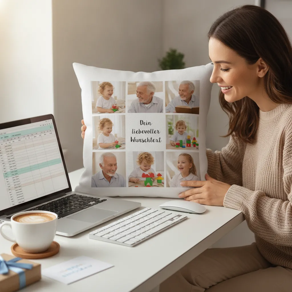 Fotokissen zum Selbstgestalten – persönliches Geschenk – Bild 5