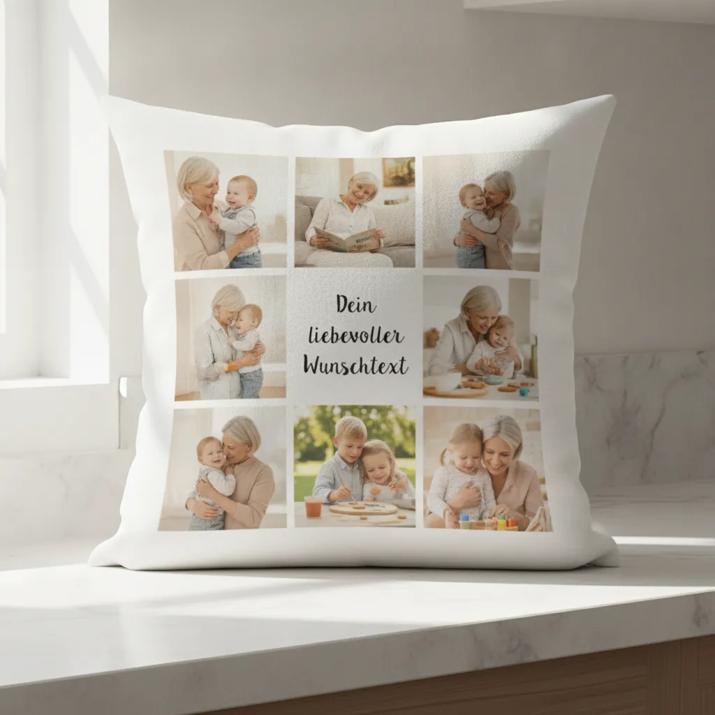 Fotokissen zum Selbstgestalten – persönliches Geschenk – Bild 3