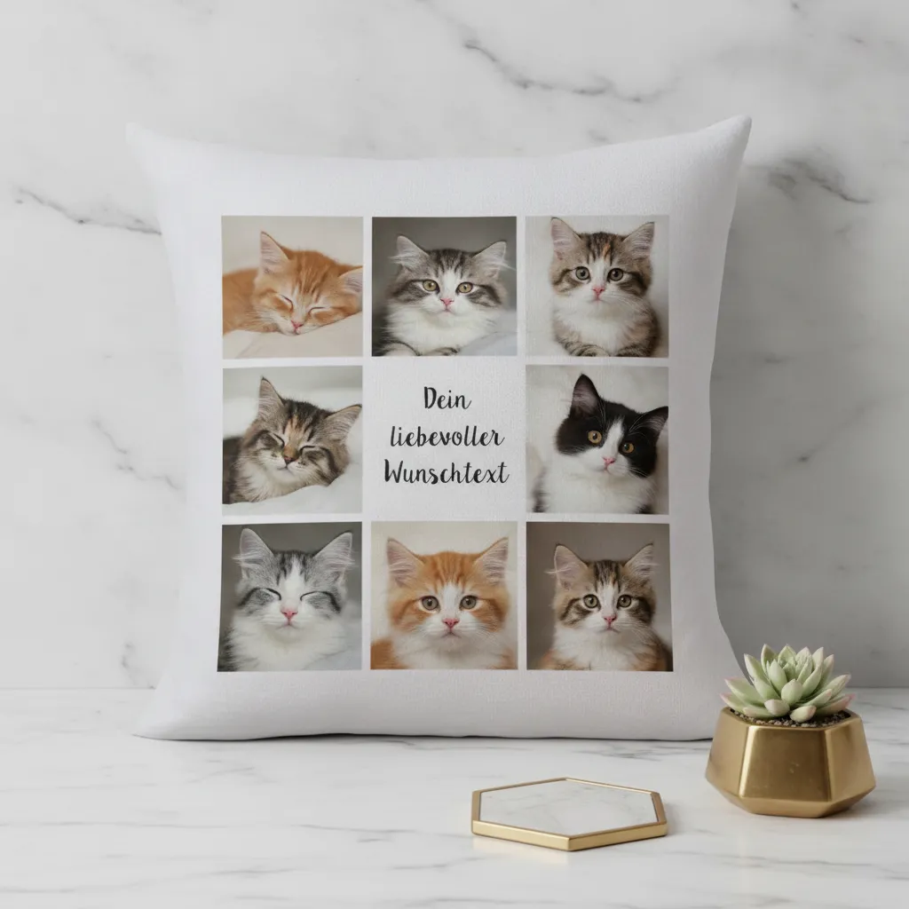 Fotokissen zum Selbstgestalten – persönliches Geschenk – Bild 4