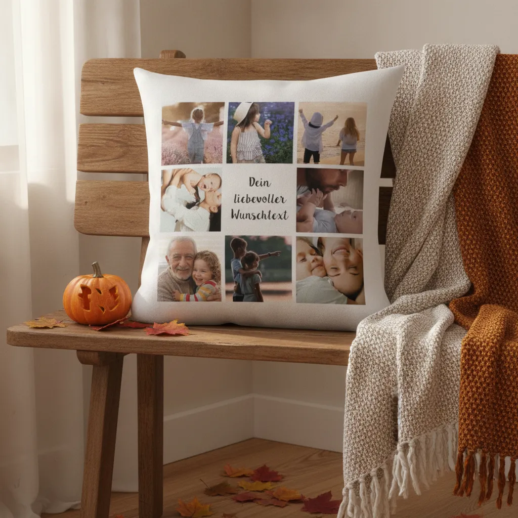 Fotokissen zum Selbstgestalten – persönliches Geschenk – Bild 10
