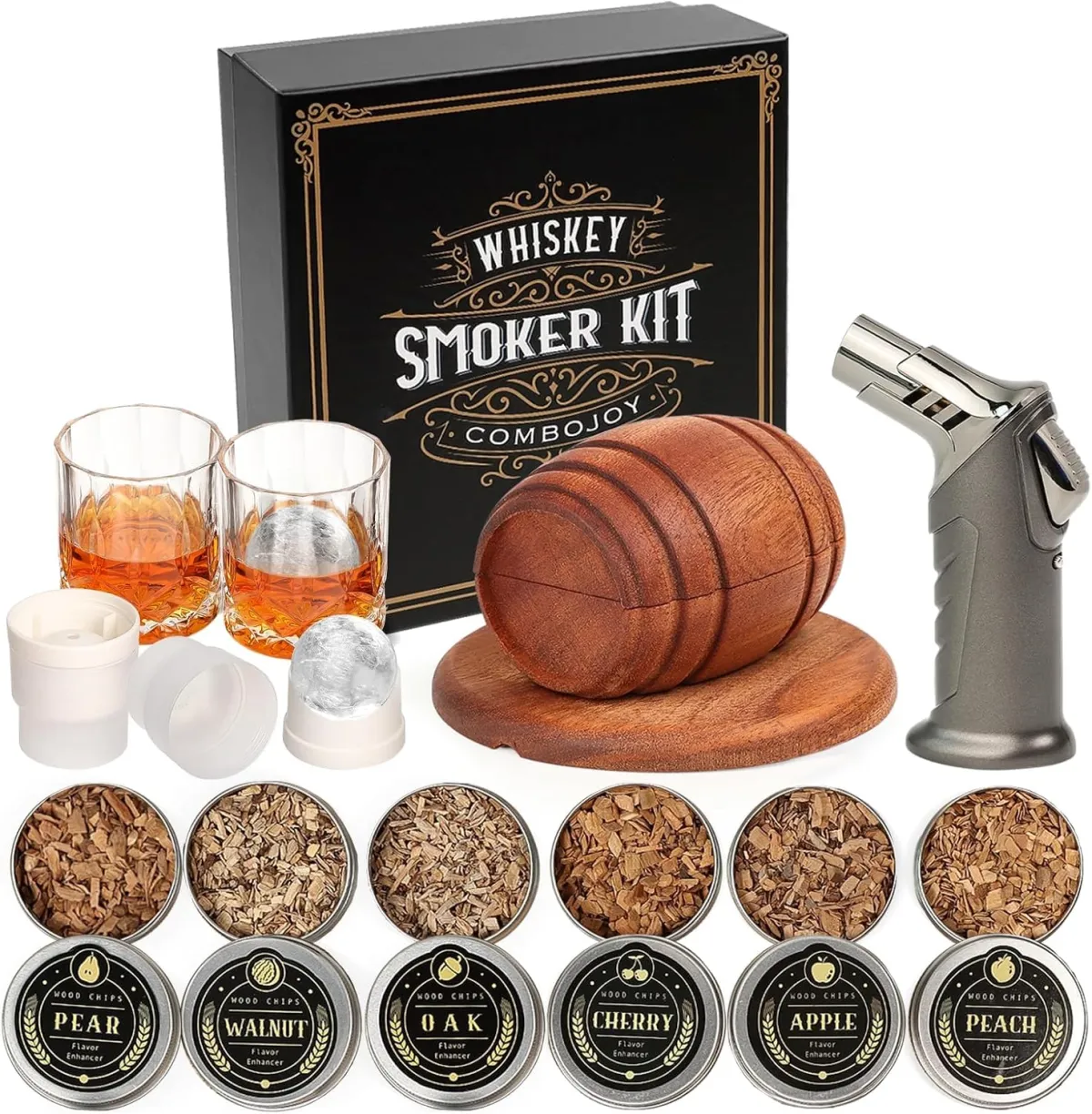 Whiskey-Smoker-Set für Genießer und Cocktailfans