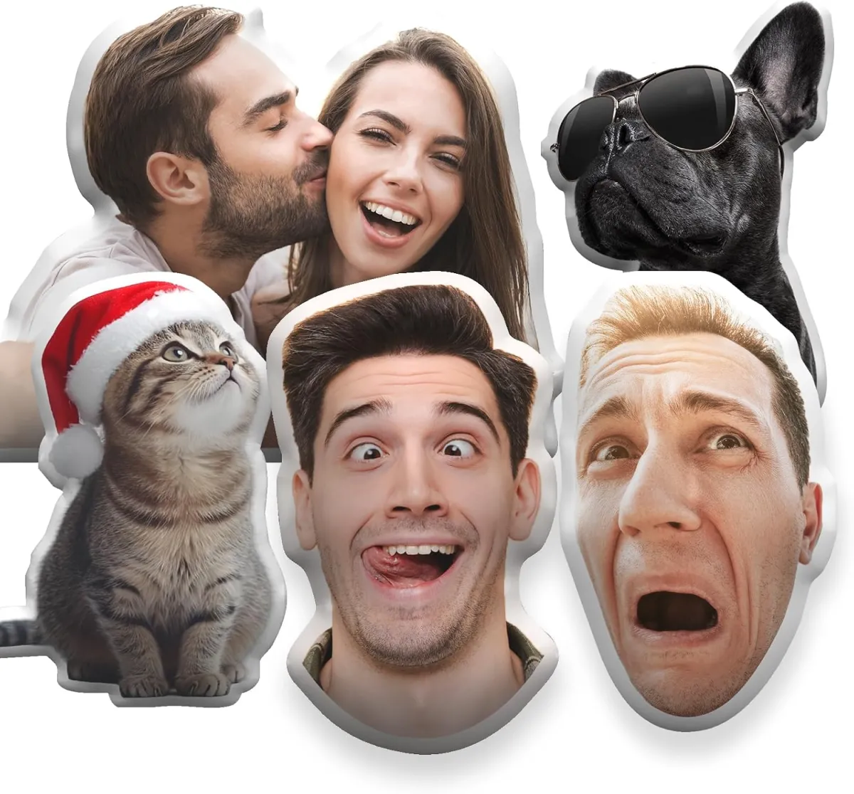 Foto-Kissen mit eigenem Bild – lustiges Wichtelgeschenk