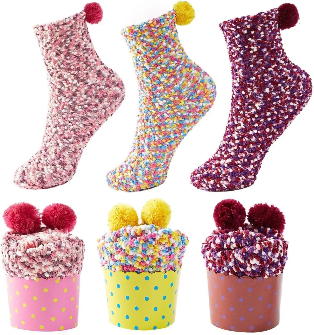Flauschige Kuschelsocken – Geschenk für kalte Tage